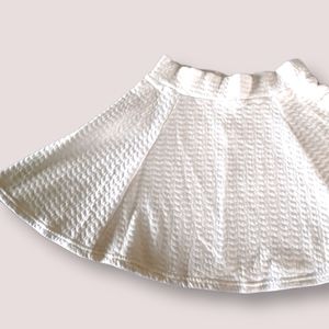 H&M - Fit and Flare Quilted Skater Skirt